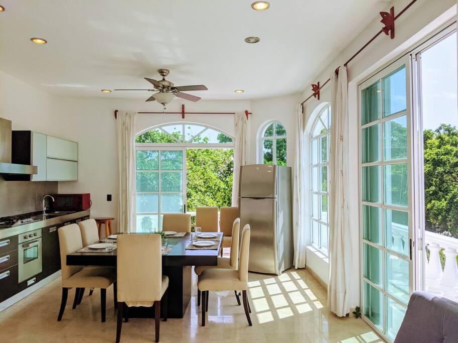 18br Up To 50guest Castillos Playacar Walk To And 5th Ave 1000mbps * Playa del Carmen